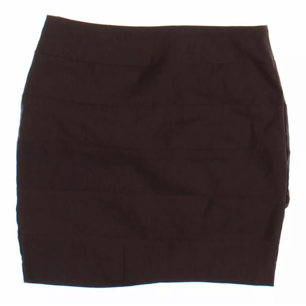 Brown junior sized mini skirt